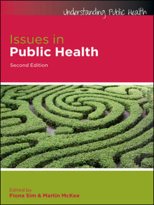 Title details for Issues in Public Health by Fiona Sim - Available